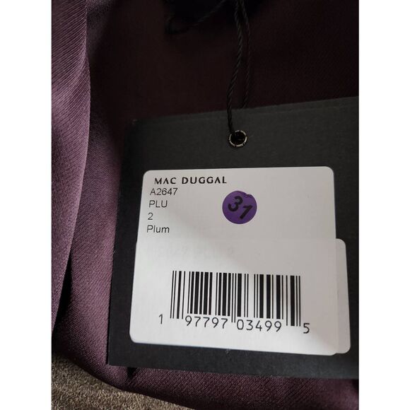 Mac Duggal A2647 Regular price$298.00 USD. Size 2 H - Picture 5 of 6